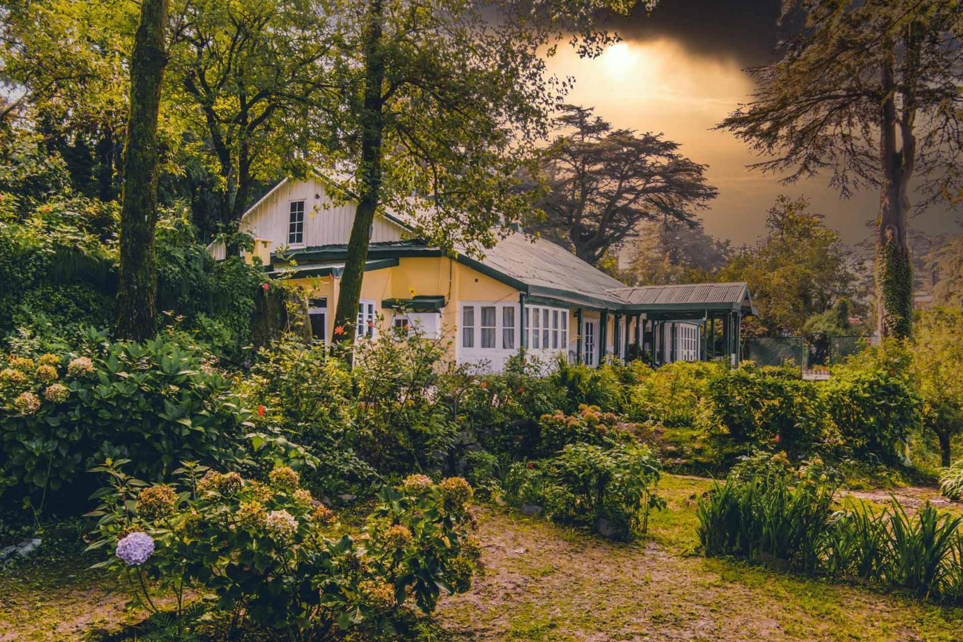 Stayvista At Rose Cottage - Bonfire & Scenic View Shimla Exterior foto